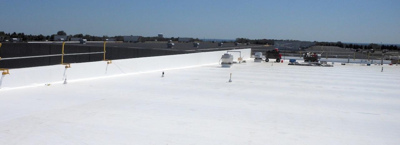 Commercial Roofing For Meijer's Distribution Facility Near Dayton, Ohio