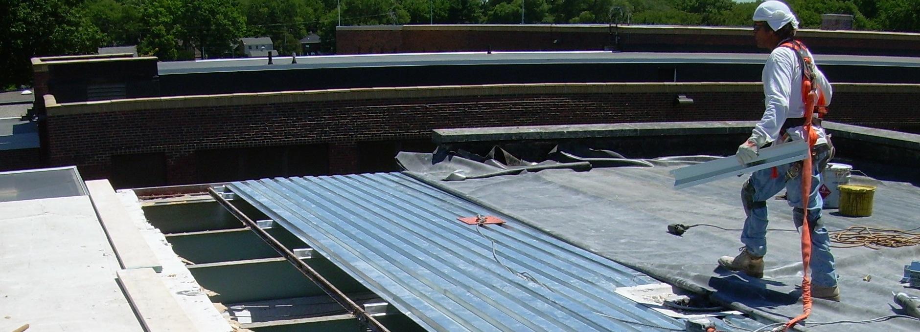 Commercial Roofing For The Ottawa Hills High School Near Toledo With Time and Budget To Spare